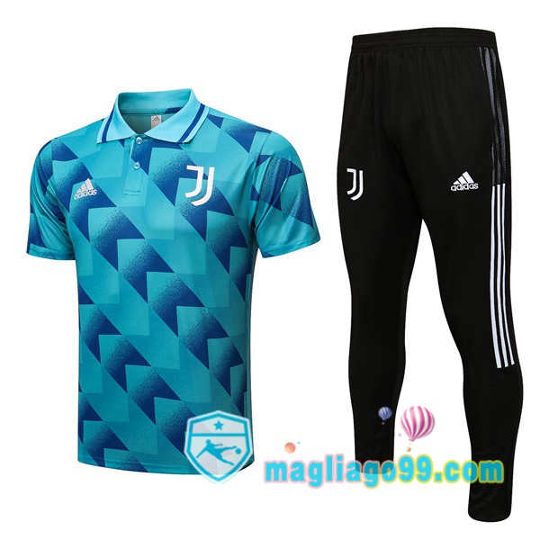 Magliago - Passione Maglie Thai Affidabili Basso Costo Online Shop | Juventus Polo Maglia Uomo + Pantaloni Blu 2022/2023