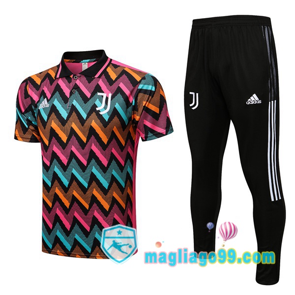 Magliago - Passione Maglie Thai Affidabili Basso Costo Online Shop | Juventus Polo Maglia Uomo + Pantaloni Blu Rosa 2022/2023