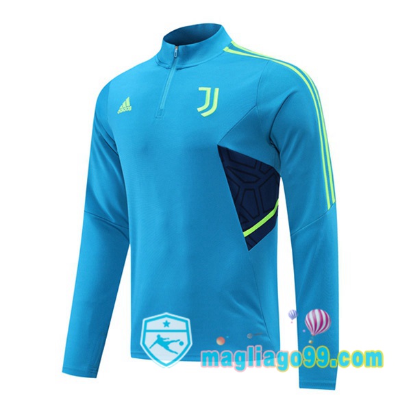 Magliago - Passione Maglie Thai Affidabili Basso Costo Online Shop | Felpe Allenamento Juventus Blu 2022/2023