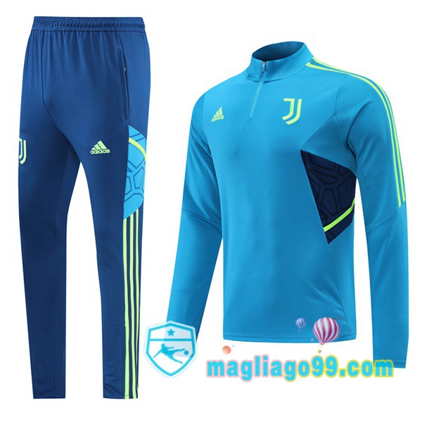 Magliago - Passione Maglie Thai Affidabili Basso Costo Online Shop | Tuta da Allenamento Juventus Blu 2022/2023
