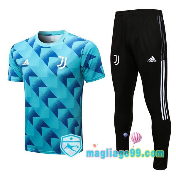 Magliago - Passione Maglie Thai Affidabili Basso Costo Online Shop | Tuta Maglie Allenamento Juventus + Pantaloni Blu 2022/2023