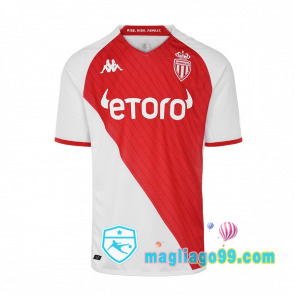 Magliago - Passione Maglie Thai Affidabili Basso Costo Online Shop | Maglia AS Monaco Prima Rosso Bianco 2022/2023