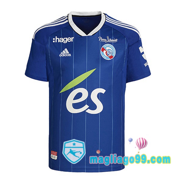Magliago - Passione Maglie Thai Affidabili Basso Costo Online Shop | Maglia RC Strasbourg Alsace Prima Blu 2022/2023