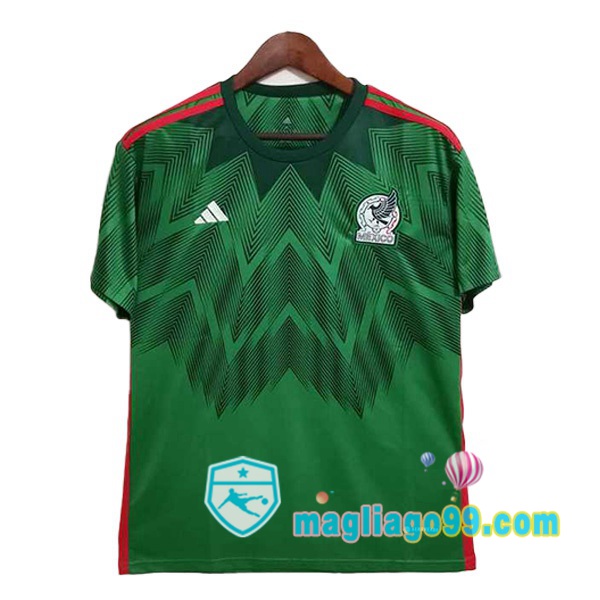 Magliago - Passione Maglie Thai Affidabili Basso Costo Online Shop | Nazionale Maglia Calcio Messico Prima Verde Versione Trapelata 2022/2023