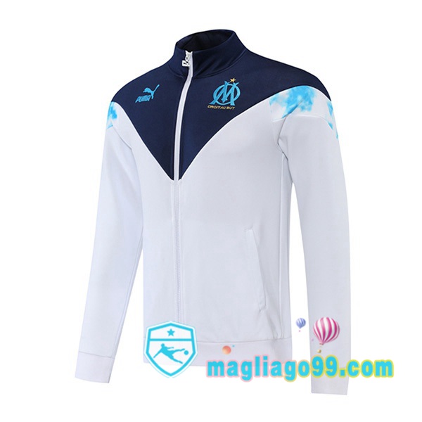 Magliago - Passione Maglie Thai Affidabili Basso Costo Online Shop | Giacca Calcio Marsiglia OM Bianco 2022/2023