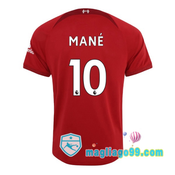 Magliago - Passione Maglie Thai Affidabili Basso Costo Online Shop | Maglia FC Liverpool (MANE 10) Prima Rosso 2022/2023