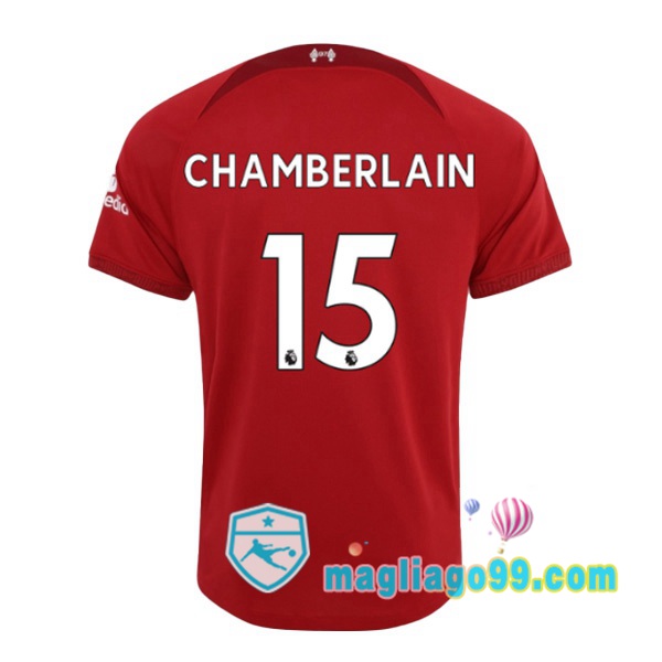 Magliago - Passione Maglie Thai Affidabili Basso Costo Online Shop | Maglia FC Liverpool (CHAMBERLAIN 15) Prima Rosso 2022/2023