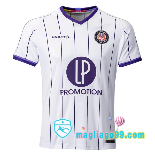 Magliago - Passione Maglie Thai Affidabili Basso Costo Online Shop | Maglia Toulouse Prima Bianco 2022/2023