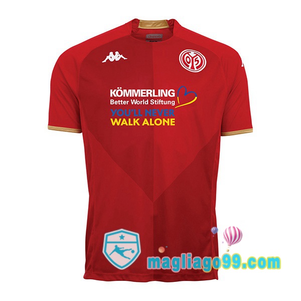 Magliago - Passione Maglie Thai Affidabili Basso Costo Online Shop | Maglia FSV Mainz 05 Prima Rosso 2022/2023