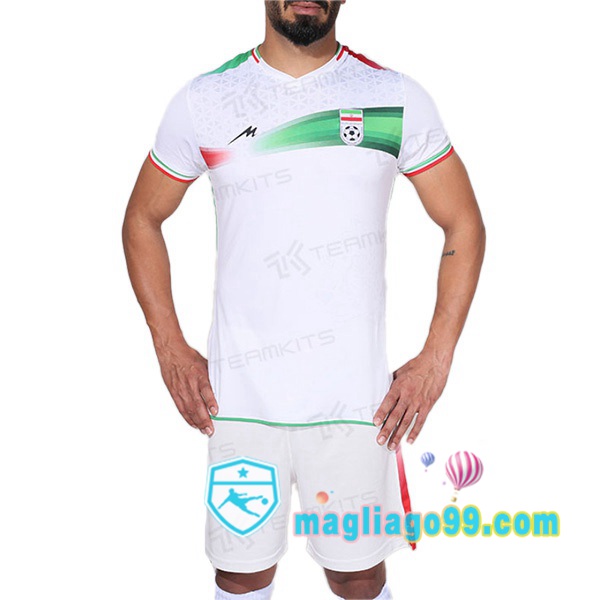 Magliago - Passione Maglie Thai Affidabili Basso Costo Online Shop | Nazionale Maglia Calcio Iran Prima Bianco 2022/2023