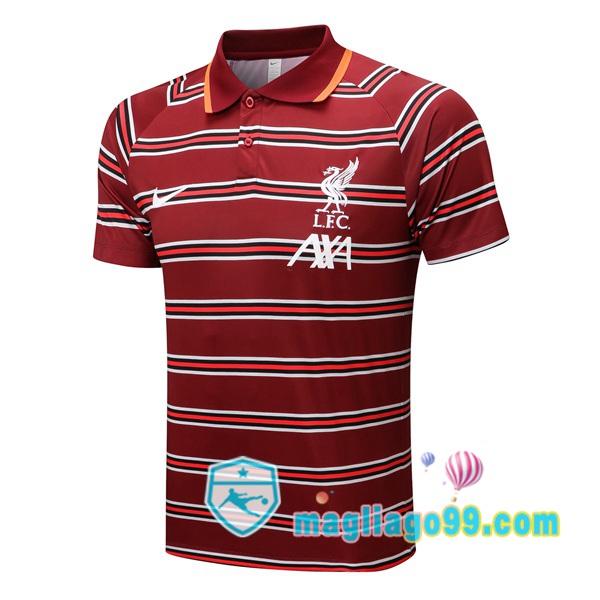 Magliago - Passione Maglie Thai Affidabili Basso Costo Online Shop | FC Liverpool Polo Maglia Uomo Rosso 2022/2023
