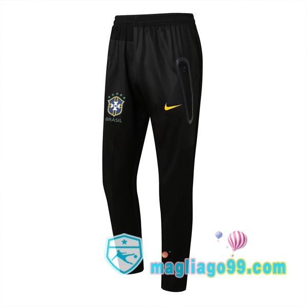 Magliago - Passione Maglie Thai Affidabili Basso Costo Online Shop | Pantaloni Da Allenamento Brasile Nero 2022/2023