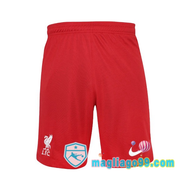 Magliago - Passione Maglie Thai Affidabili Basso Costo Online Shop | Pantalonici Da Calcio FC Liverpool Prima Rosso 2022/2023