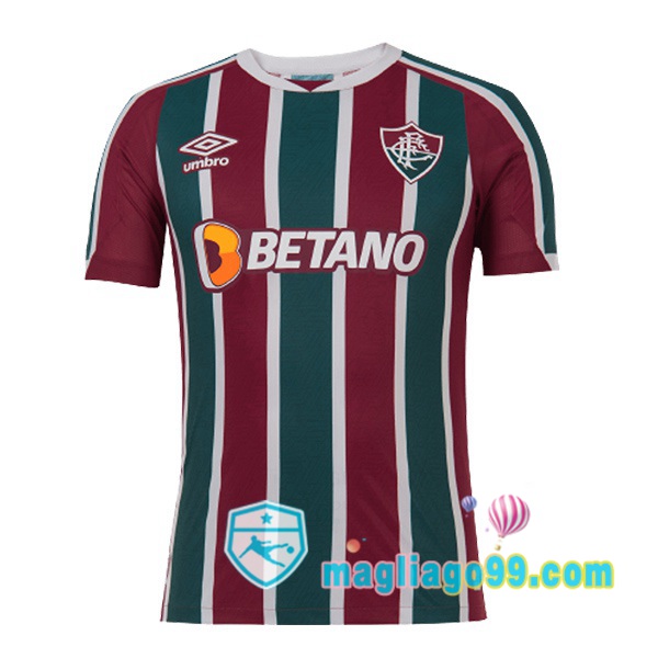 Magliago - Passione Maglie Thai Affidabili Basso Costo Online Shop | Maglia Fluminense Prima Verde Rosso 2022/2023