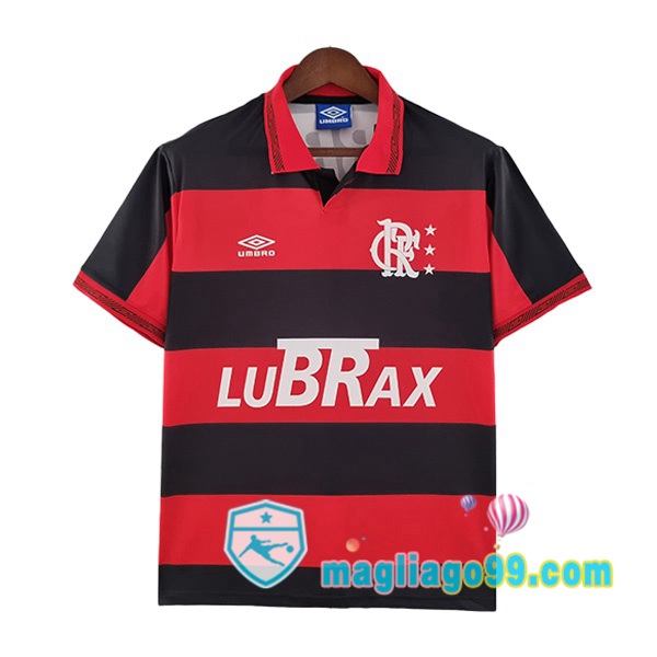 Magliago - Passione Maglie Thai Affidabili Basso Costo Online Shop | Maglia Storica Flamengo Retro Prima Rosso Nero 1992-1993