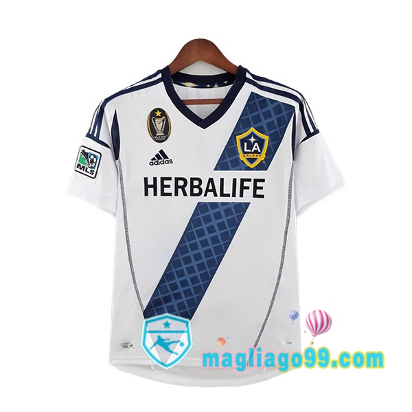 Magliago - Passione Maglie Thai Affidabili Basso Costo Online Shop | Maglia Storica LA Galaxy Retro Prima Bianco 2012
