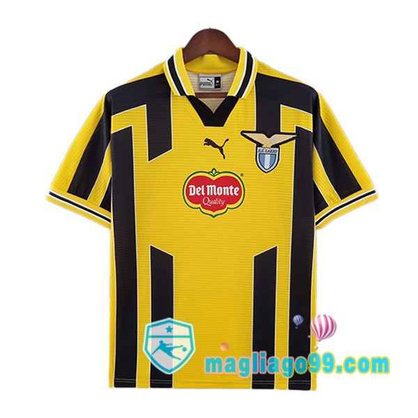 Magliago - Passione Maglie Thai Affidabili Basso Costo Online Shop | Maglia Storica SS Lazio Retro Terza Giallo 1998-2000