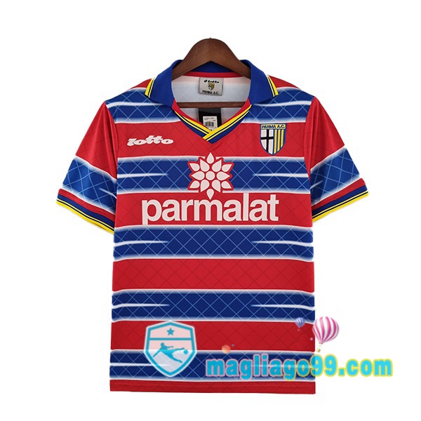 Magliago - Passione Maglie Thai Affidabili Basso Costo Online Shop | Maglia Storica Parma Calcio Retro Seconda Rosso 1998-1999