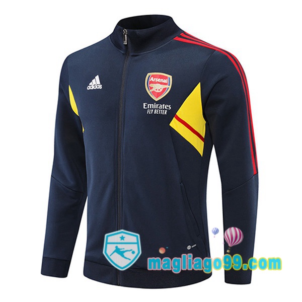Magliago - Passione Maglie Thai Affidabili Basso Costo Online Shop | Giacca Calcio Arsenal Blu Royal 2022/2023