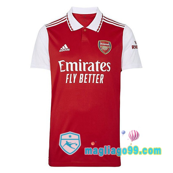 Magliago - Passione Maglie Thai Affidabili Basso Costo Online Shop | Maglia Calcio Arsenal Prima Rosso Bianco 2022/2023