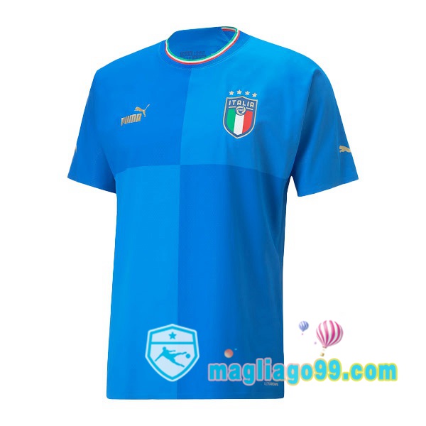 Magliago - Passione Maglie Thai Affidabili Basso Costo Online Shop | Nazionale Maglia Calcio Italia Prima Blu 2022/2023