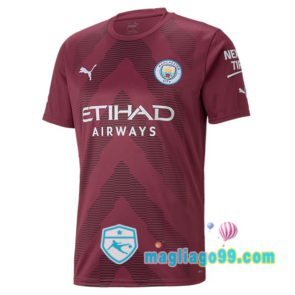 Magliago - Passione Maglie Thai Affidabili Basso Costo Online Shop | Maglia Calcio Manchester City Portiere Marrone 2022/2023