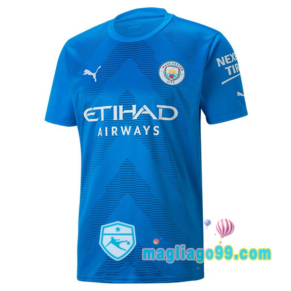 Magliago - Passione Maglie Thai Affidabili Basso Costo Online Shop | Maglia Calcio Manchester City Portiere Blu 2022/2023
