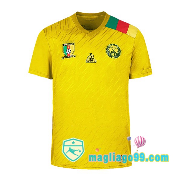 Magliago - Passione Maglie Thai Affidabili Basso Costo Online Shop | Nazionale Maglia Calcio Camerun Seconda Giallo Coppa del Mondo 2022