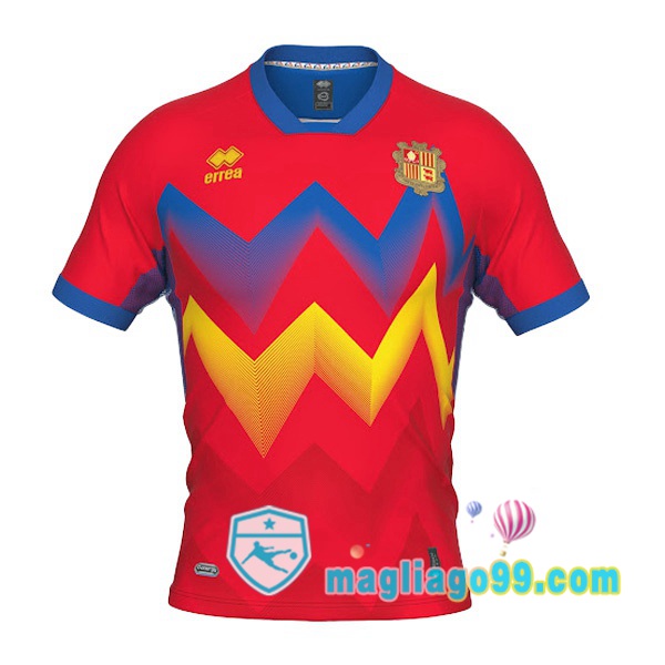 Magliago - Passione Maglie Thai Affidabili Basso Costo Online Shop | Nazionale Maglia Calcio Andorra Prima Rosso 2022/2023