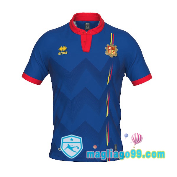 Magliago - Passione Maglie Thai Affidabili Basso Costo Online Shop | Nazionale Maglia Calcio Andorra Seconda Blu 2022/2023