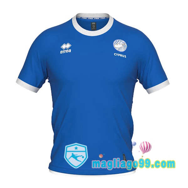 Magliago - Passione Maglie Thai Affidabili Basso Costo Online Shop | Nazionale Maglia Calcio Cipro Prima Blu 2022/2023
