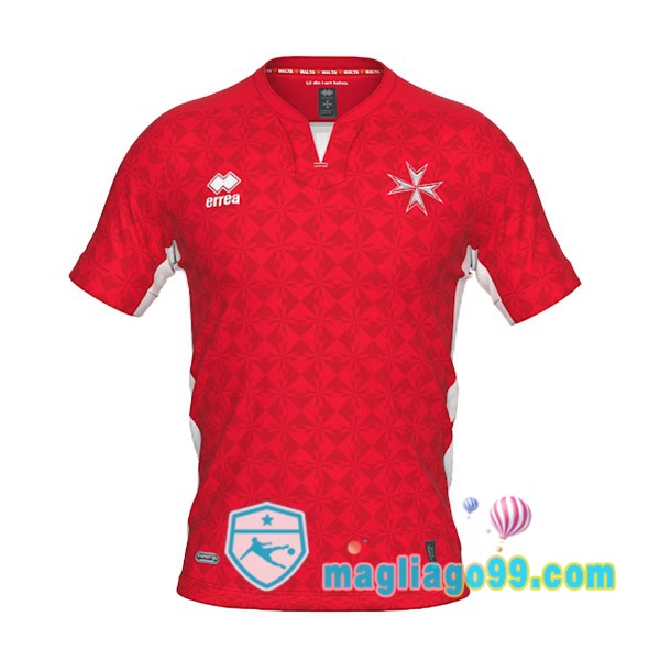 Magliago - Passione Maglie Thai Affidabili Basso Costo Online Shop | Nazionale Maglia Calcio Malte Prima Rosso 2022/2023