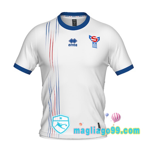 Magliago - Passione Maglie Thai Affidabili Basso Costo Online Shop | Nazionale Maglia Calcio Isole Faroe Prima Bianco 2022/2023