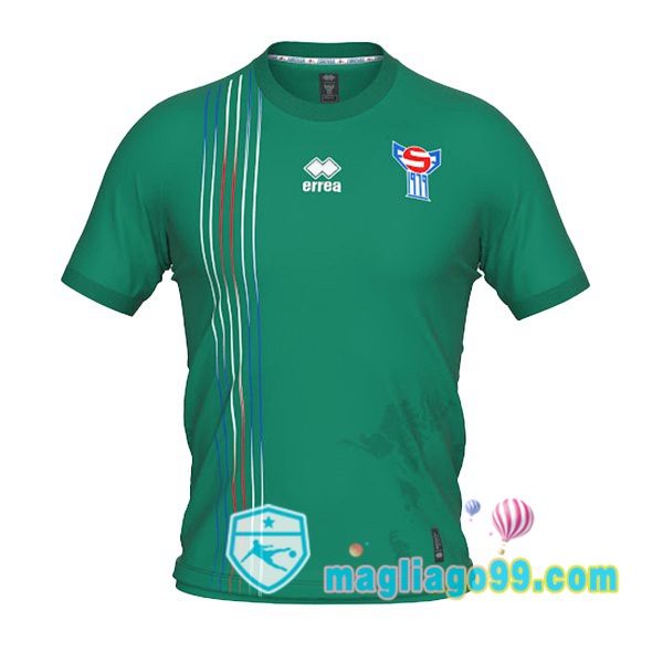 Magliago - Passione Maglie Thai Affidabili Basso Costo Online Shop | Nazionale Maglia Calcio Isole Faroe Terza Verde 2022/2023