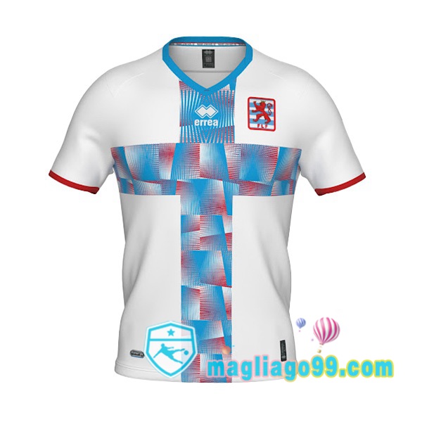 Magliago - Passione Maglie Thai Affidabili Basso Costo Online Shop | Nazionale Maglia Calcio Lussemburgo Terza Bianco 2022/2023