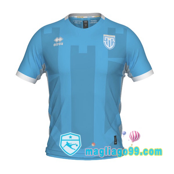 Magliago - Passione Maglie Thai Affidabili Basso Costo Online Shop | Nazionale Maglia Calcio Saint-Marin Prima Blu 2022/2023