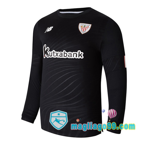 Magliago - Passione Maglie Thai Affidabili Basso Costo Online Shop | Maglia Calcio Athletic Bilbao Portiere Maniche Lunghe Nero 2022/2023