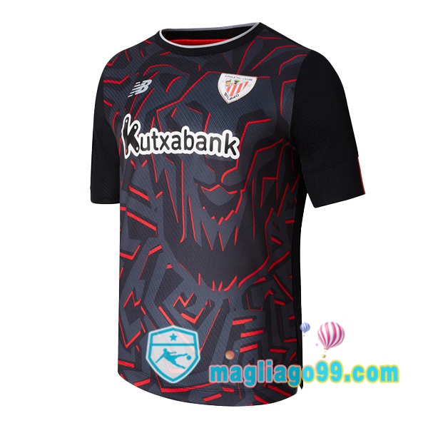 Magliago - Passione Maglie Thai Affidabili Basso Costo Online Shop | Maglia Calcio Athletic Bilbao Seconda Nero 2022/2023
