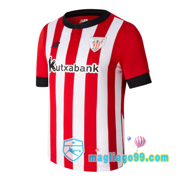 Magliago - Passione Maglie Thai Affidabili Basso Costo Online Shop | Maglia Calcio Athletic Bilbao Prima Rosso 2022/2023