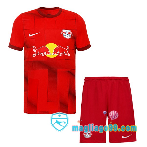 Magliago - Passione Maglie Thai Affidabili Basso Costo Online Shop | Maglia Calcio RB Leipzig Bambino Seconda Rosso 2022/2023