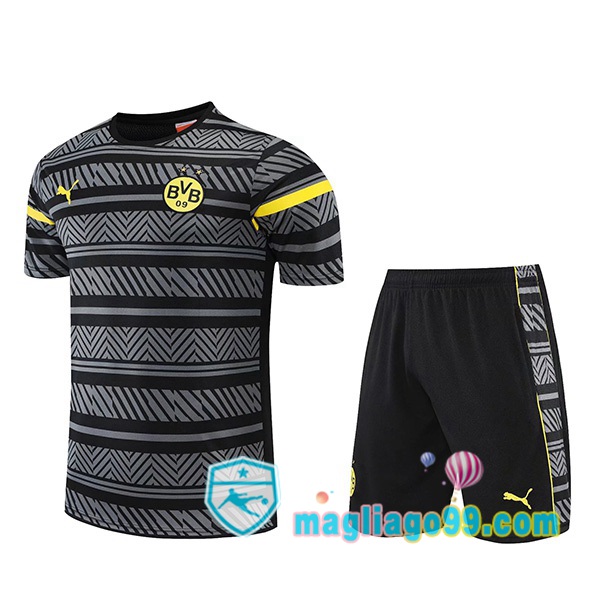 Magliago - Passione Maglie Thai Affidabili Basso Costo Online Shop | Tuta Maglie Allenamento FC Chelsea + Shorts Nero 2022/2023