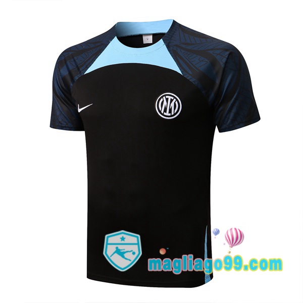 Magliago - Passione Maglie Thai Affidabili Basso Costo Online Shop | Tuta Maglie Allenamento Inter Milan Nero 2022/2023