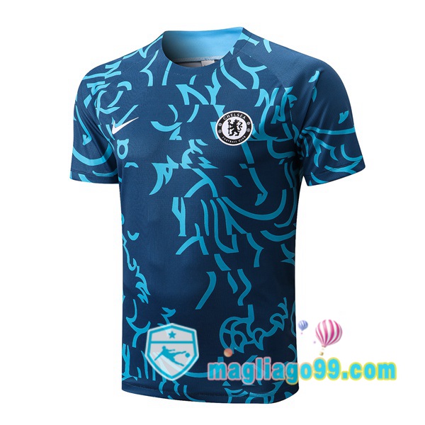 Magliago - Passione Maglie Thai Affidabili Basso Costo Online Shop | Tuta Maglie Allenamento FC Chelsea Blu 2022/2023