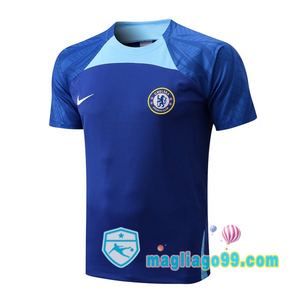 Magliago - Passione Maglie Thai Affidabili Basso Costo Online Shop | Tuta Maglie Allenamento FC Chelsea Blu 2022/2023