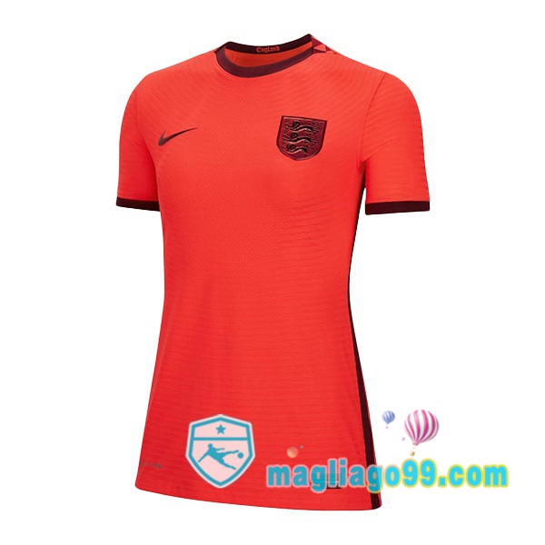 Magliago - Passione Maglie Thai Affidabili Basso Costo Online Shop | Nazionale Maglia Calcio Inghilterra Donna Seconda Rosso Europeo Femminile 2022