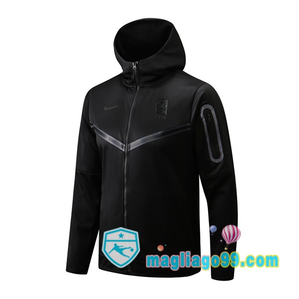 Magliago - Passione Maglie Thai Affidabili Basso Costo Online Shop | Giacca Con Cappuccio Corea Nero 2022/2023
