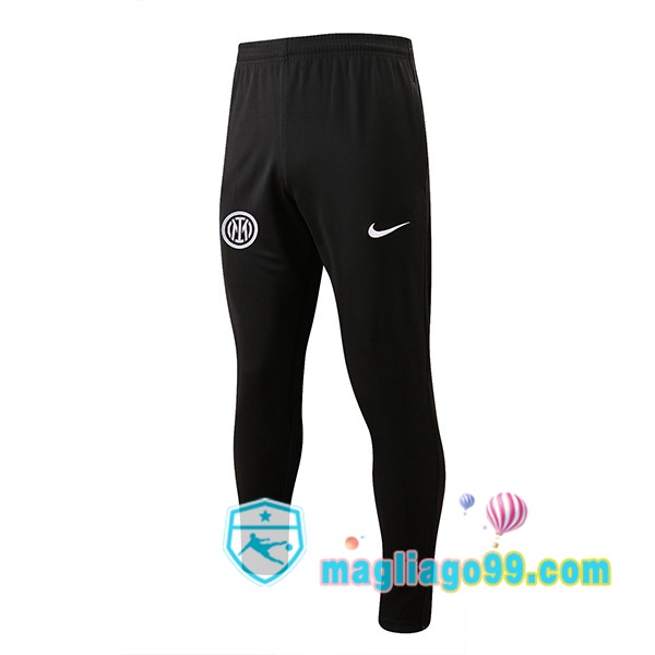 Magliago - Passione Maglie Thai Affidabili Basso Costo Online Shop | Pantaloni Da Allenamento Inter Milan Nero 2022/2023