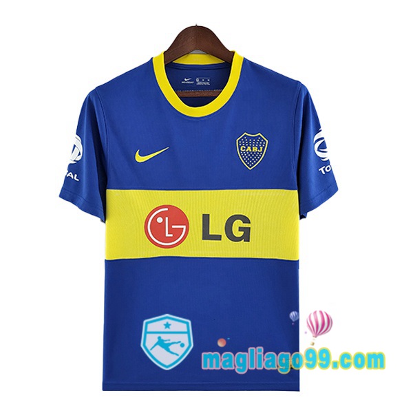 Magliago - Passione Maglie Thai Affidabili Basso Costo Online Shop | Maglia Storica Boca Juniors Retro Prima Blu 2010-2011