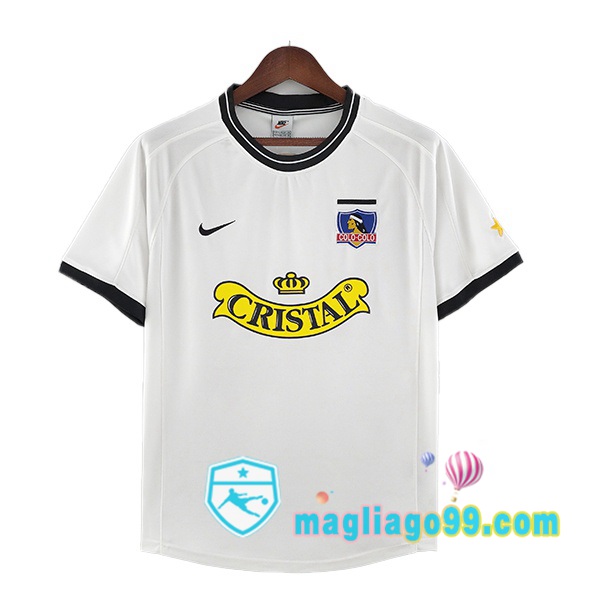 Magliago - Passione Maglie Thai Affidabili Basso Costo Online Shop | Maglia Storica Colo-Colo Retro Prima Bianco 2000-2001