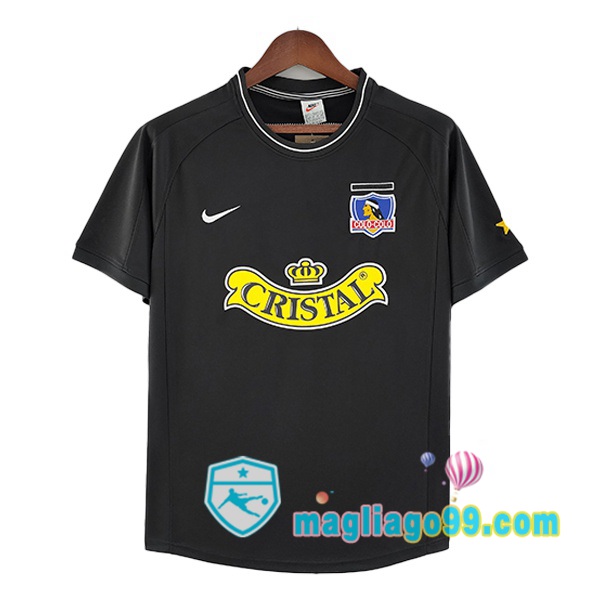 Magliago - Passione Maglie Thai Affidabili Basso Costo Online Shop | Maglia Storica Colo-Colo Retro Seconda Nero 2000-2001
